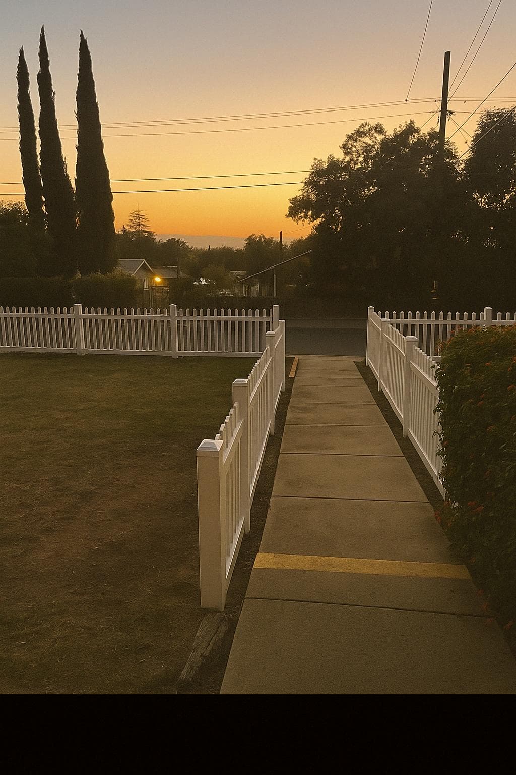 Stylish Privacy Fence